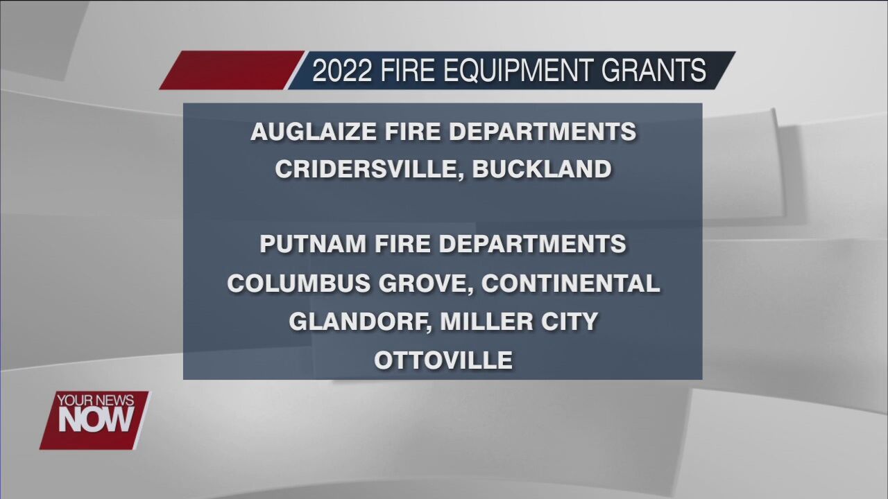 Local fire departments get funding from state of Ohio for equipment